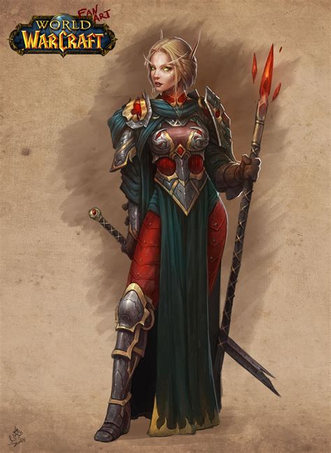 blood elf concept art